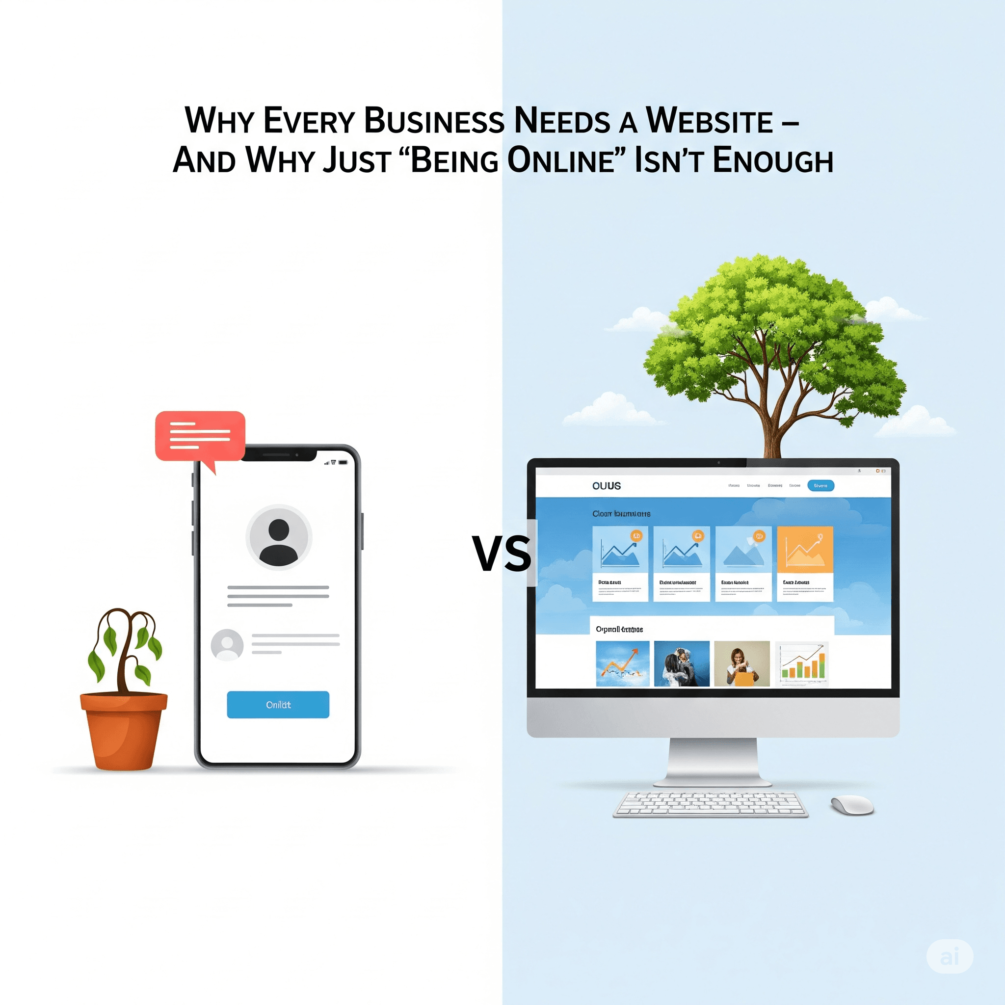 🚀 The Hidden Cost of Not Having a Website for Your Business